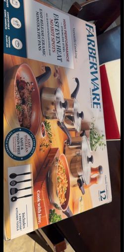FARBERWARE 12 Piece Cookware Set