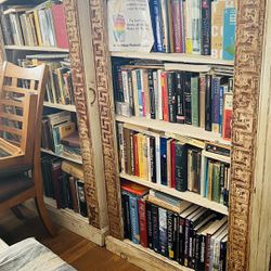 Two Bookshelves— Rustic And Unique! 