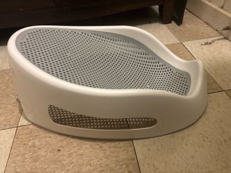 Angelcare Baby Bath Support Seat (Gray/White)