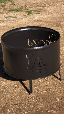 NEW CUSTOM ( LA DODGERS ) FIRE 🔥 PIT