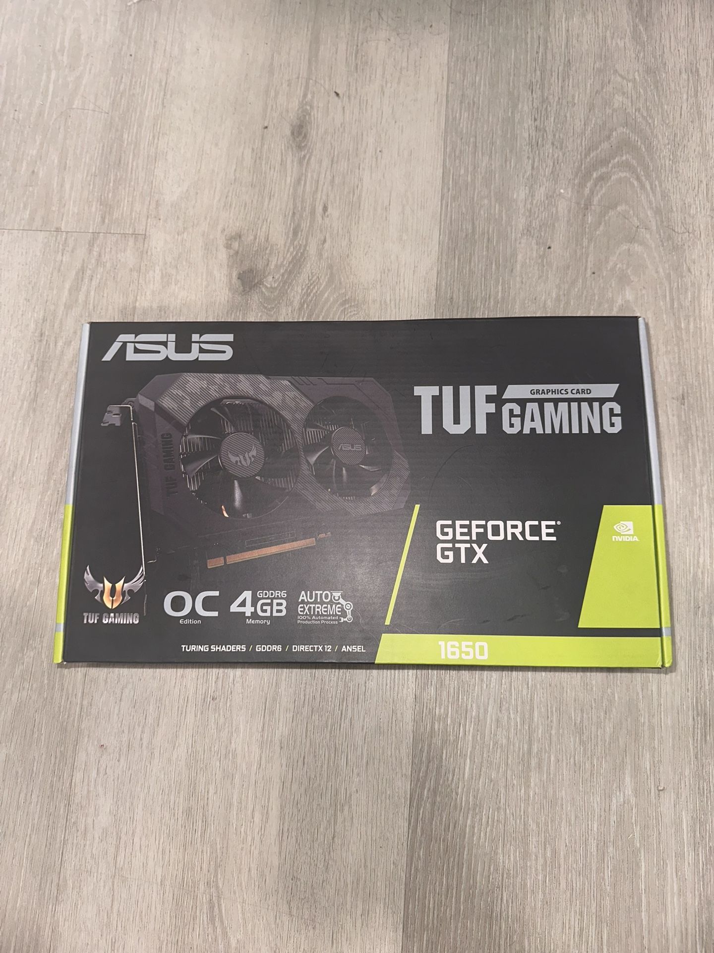 BRAND NEW - ASUS TUF Gaming GeForce GTX 1650 OC Edition