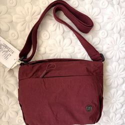 Lightweight Nylon Multi-Zipper Crossbody Bag, Small Shoulder Bag