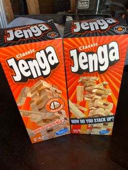 Two jenga sets for sale $5 for both!