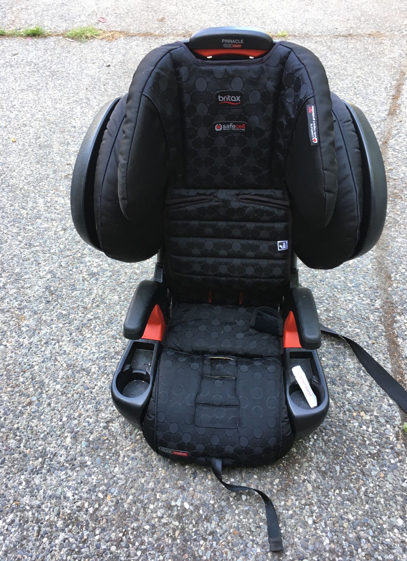 Britax convertible booster seat