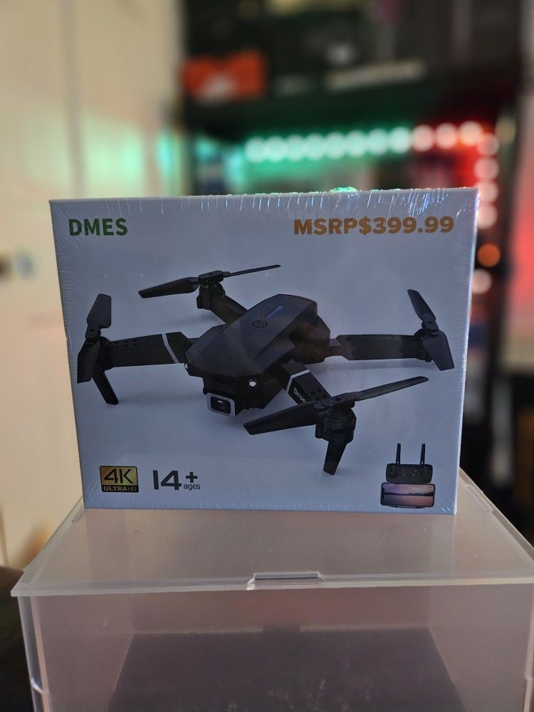 New factory sealed foldable drone with 4k dual cameras