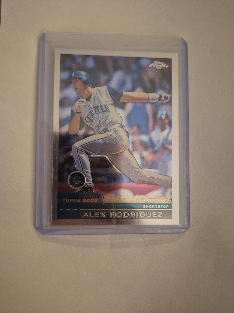 Alex Rodriguez Topps Chrome