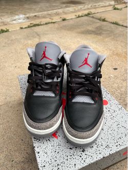 Jordan black cement 3s size 11