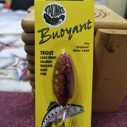 FISHING GOLD/RED 1/4 oz TROUT 