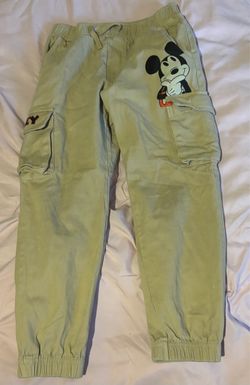 Mickey Mouse Boys Cargo Jogger Pants