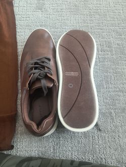Supply Lab Brown Leather Sneakers Size 11