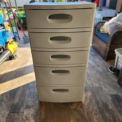 Sterilite 5 Drawer Plastic Storage