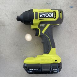 Ryobi hex Driver 18 V And Battery 