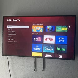 43 Inch TCL Roku Tv