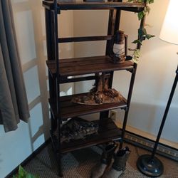 Wooden Shelving Unit