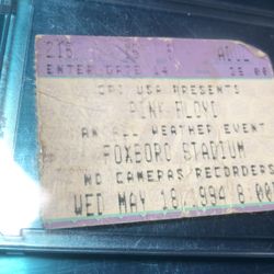 Vintage Pink Floyd Concert Ticket From Foxboro Stadium 1994