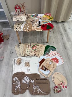 IKEA Flisat Table and Sensory Insert bundle