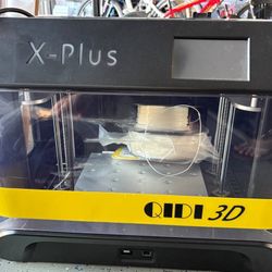Qidi Tech X-Plus 3D Printer - High-Temp Capable + Extras (Good / Used) 