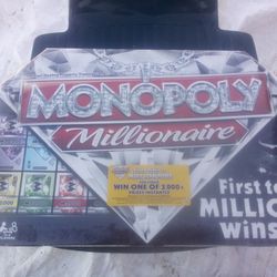 UNOPENED Monopoly Millionaire Board Game 