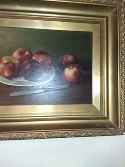 Early 1900s oil painting very nice vintage painting