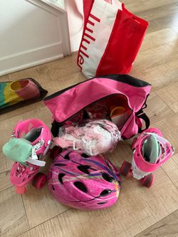 Girl’s Adjustable Roller Skates
