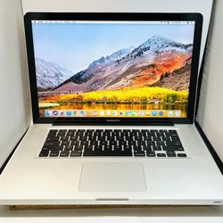 Apple MacBook Pro 15” 2011 2Ghz i7 8GB 256GB SSD High Sierra Fully Functional
