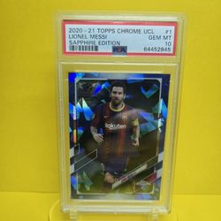 🔥🔥2020-21 Topps Chrome⚽️Lionel Messi🔥🔥