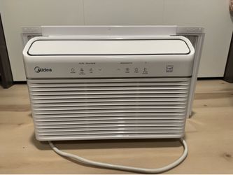 Midea 12,000 BTU Inverter Window AC + HEAT — WiFi Smart, 2025, Like New