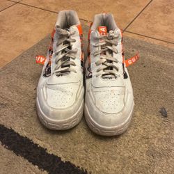 Old Vintage Skate Shoes Made In 1987