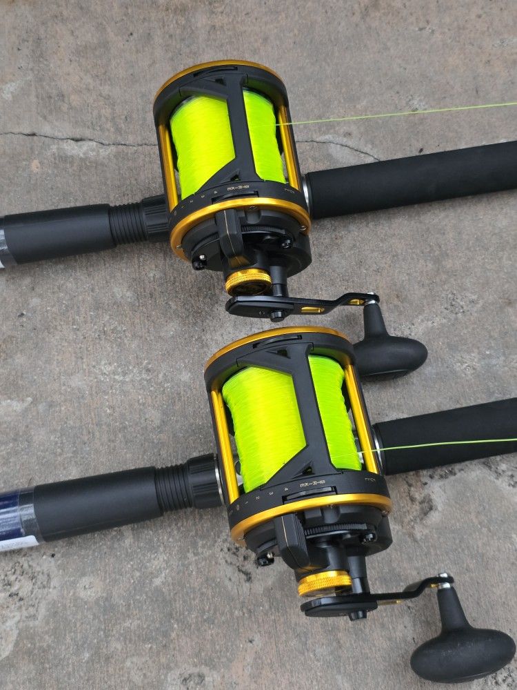 Penn Squall 60 LD/New Lines/New Okuma Rods