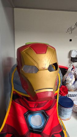 Iron Man Kids apron with Mask