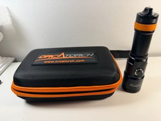 OrcaTorch Dive Flashlight with Carry Case