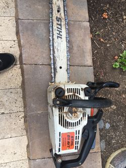 STIHL 011 AVT 14” chainsaw