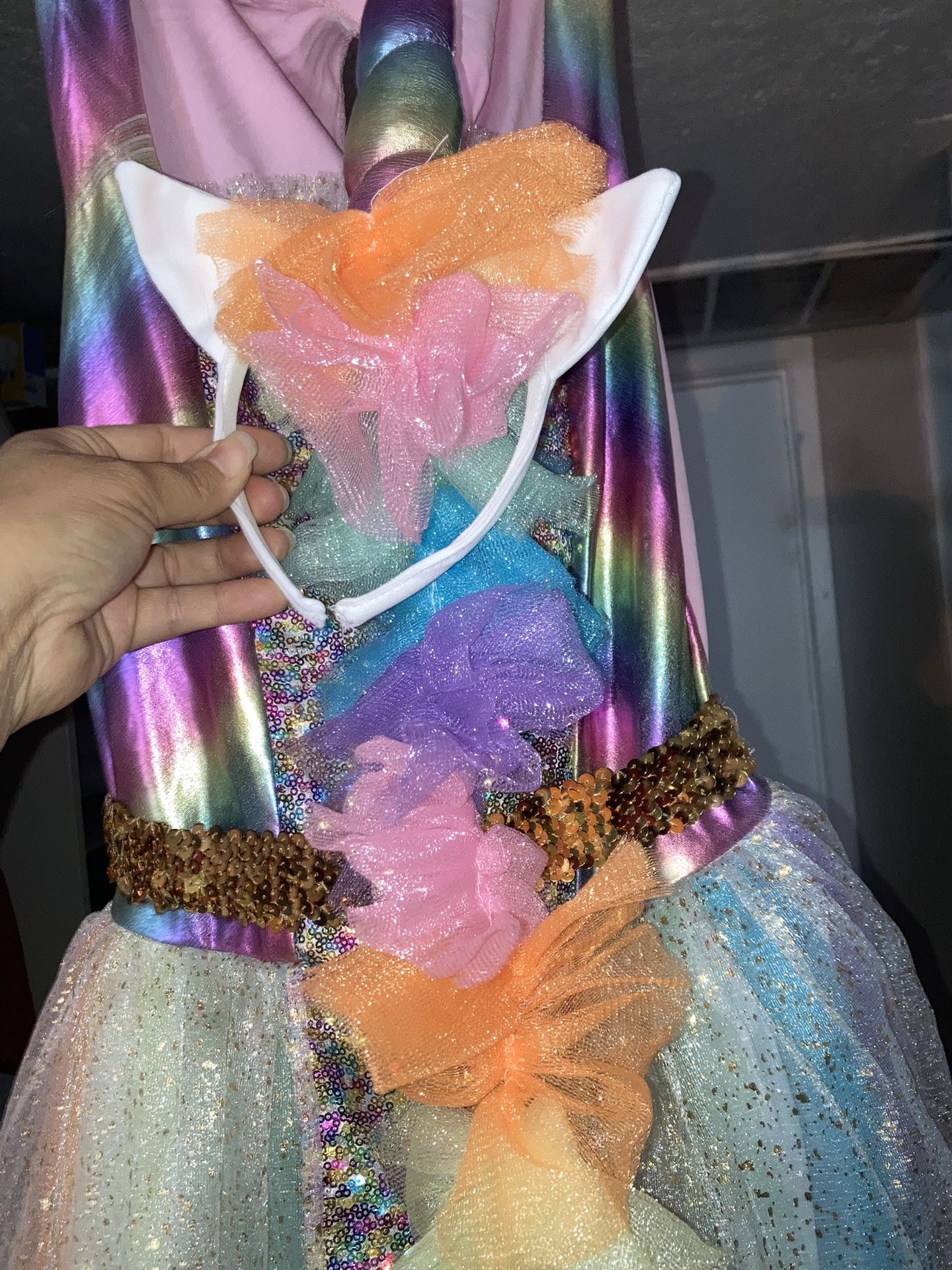 Rainbow Unicorn Costume