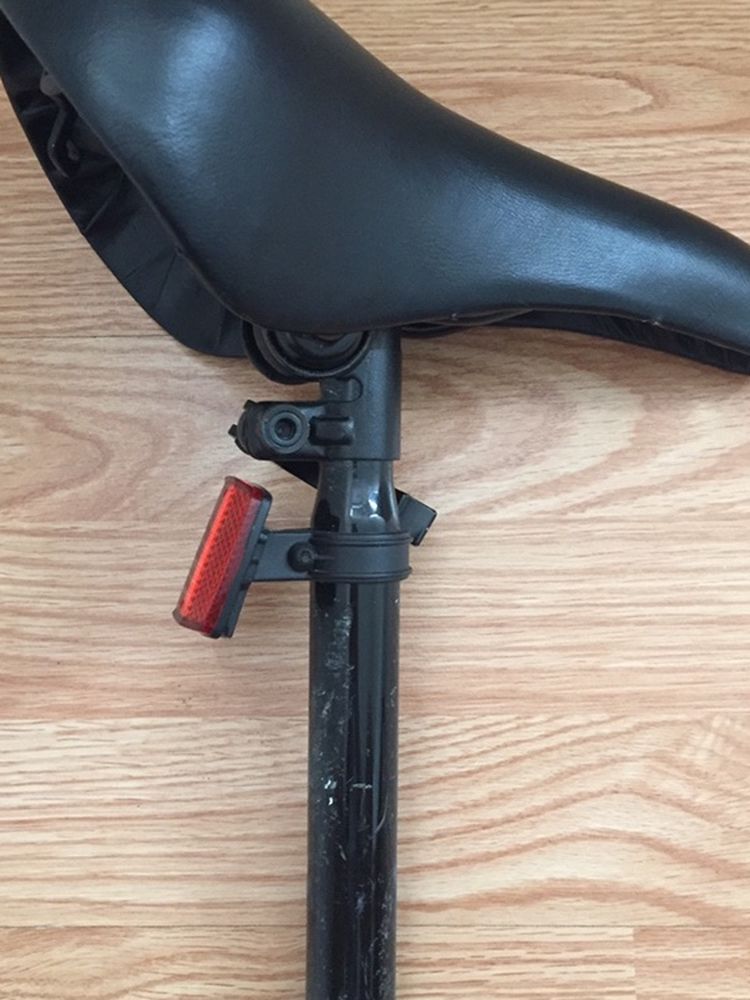 Bike Seat, Post, and Adaptor