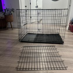 Dog Crate With Divider 