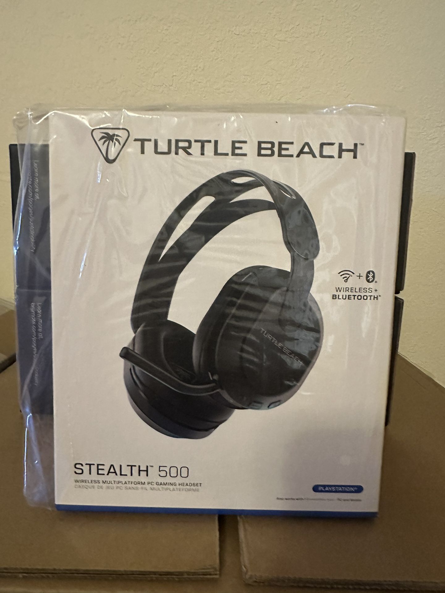 Turtle Beach - Stealth 500 Wireless Gaming Headset for PC, PS5, PS4 & Mobile - Black