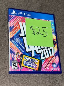 PlayStation PS4 PS5 Just Dance 2017 Video Game