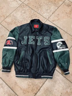 New York Jets mug and jacket $125.00 BOTH, CASH TEXT FOR PRICES.