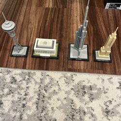 4 LEGO Architecture Sets