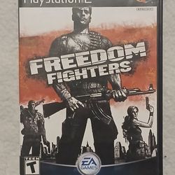 Freedom Fighters Ps2 CIB *Barely Used*