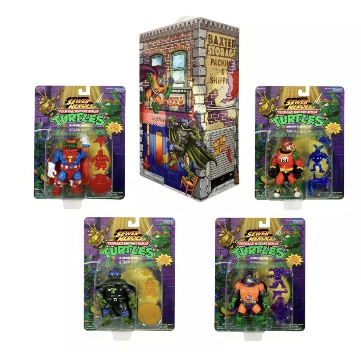 Teenage Mutant Ninja Turtles 4-Figure Bundle