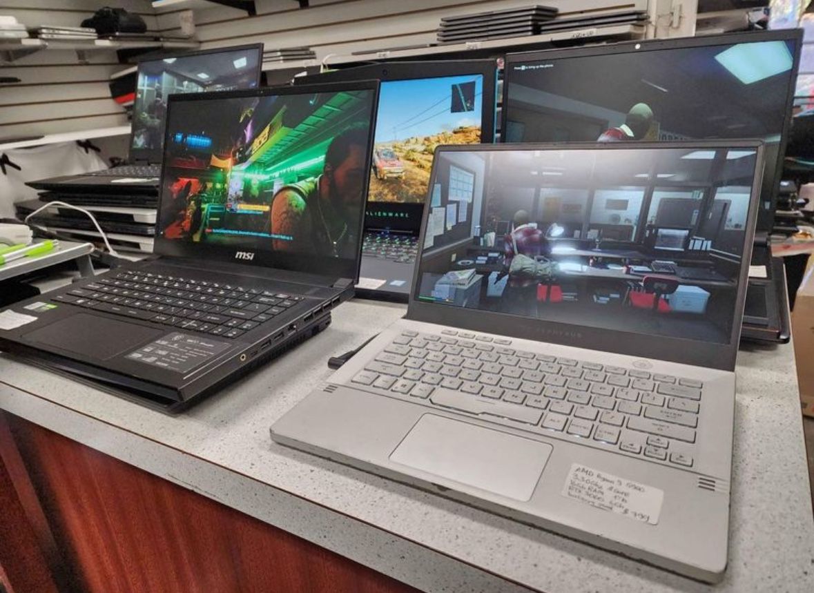 Gaming Laptops MSI Alienware Asus Trade or Finance