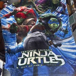 Teenage mutant turtle blanket clean warm