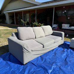 Living Spaces Couch - Comes With Covers