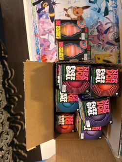 Nee Doh Fuzz Ball Squeeze Toys Bulk Lot