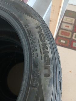 Tire set 255/45/18