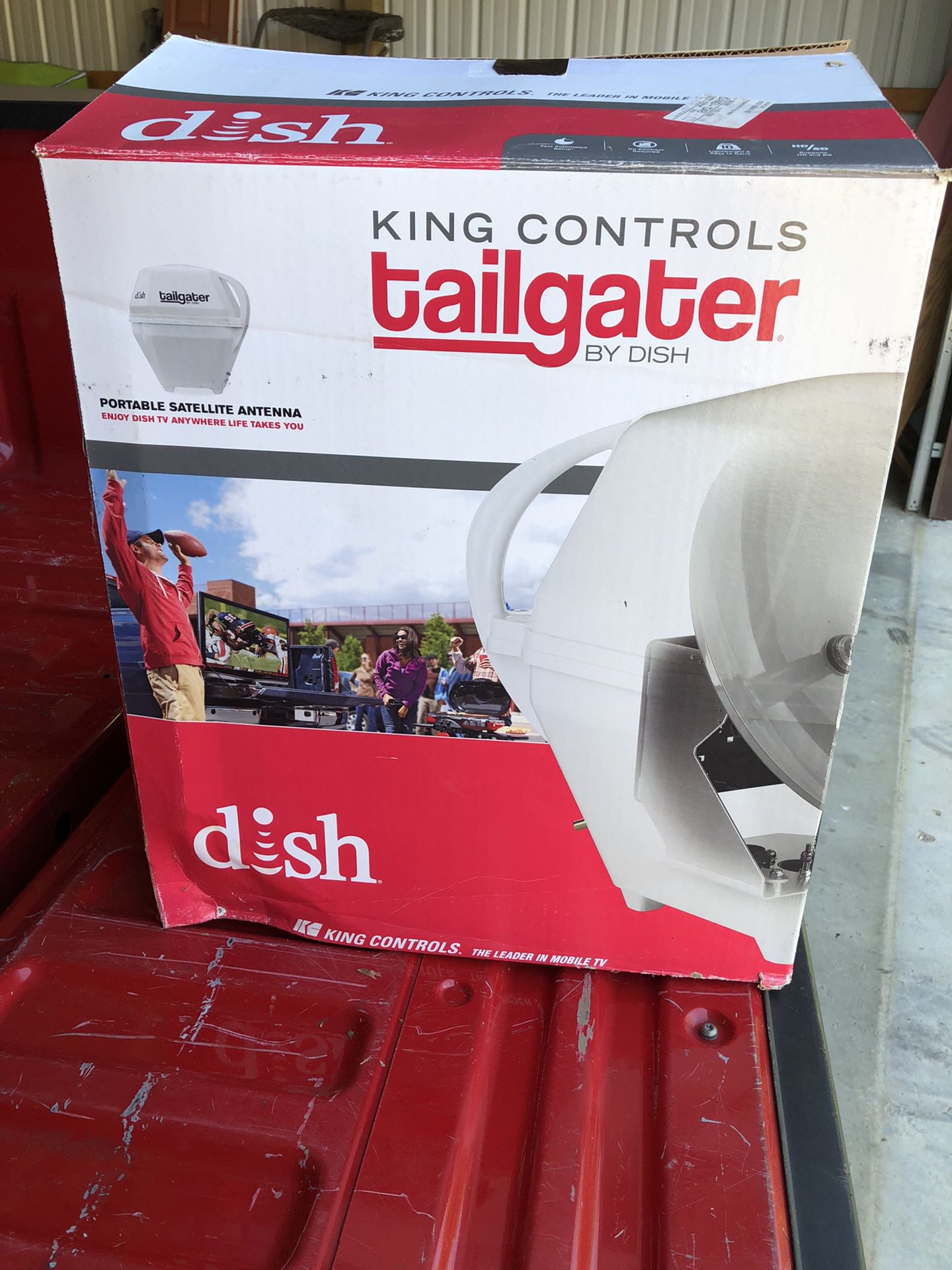 Tailgater by Dish for RV Have TV Anywhere You Go  Paid $700 Will Take $200 Only Used 3 Times   