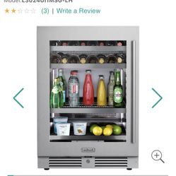 Summit SPRF2D5 24" 4.9 Cu. Ft. Built-In 2-Drawer Refrigerator-Freezer