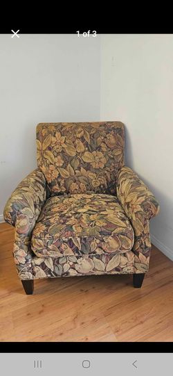 Crate & Barrel vintage armchair