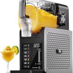 Slushie Machine 92 oz, Slushy Machine for Home, 6 Preset Programs, Quiet Operation, LED Display, Auto-Clean, No Ice Needed, Perfect for Milkshakes, Ma